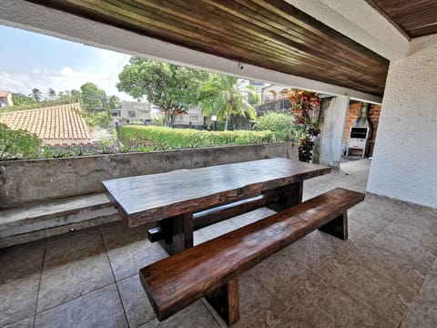 Patio, Dining area, Sea view