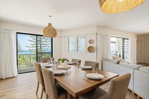 Living room, Seating area, Dining area, Sea view