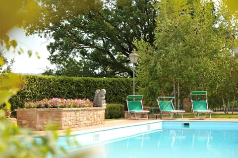 Pool view, sunbed