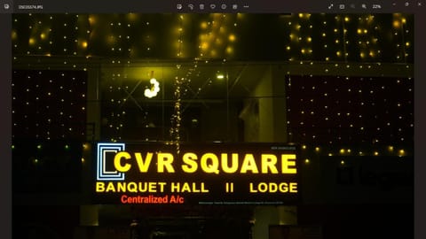CVR Banquet Hall & Lodging Hotel in Telangana