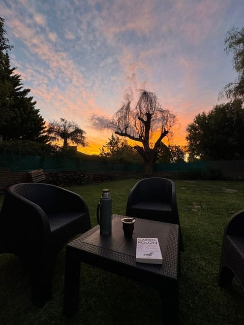 Property building, Natural landscape, Sunset