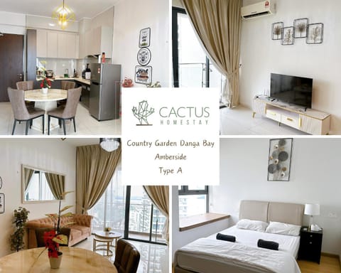 Country Garden Danga Bay by Cactus Homestay Apartment in Johor Bahru