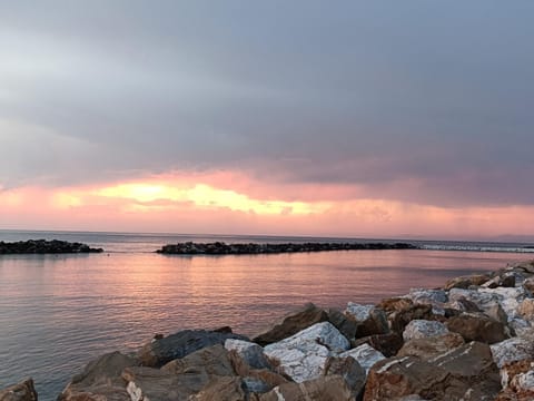 Day, Natural landscape, Sea view, Sunset