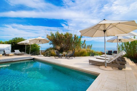 Natural landscape, Pool view, Sea view