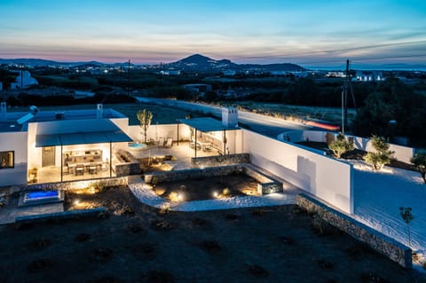 Property building, Night, Natural landscape