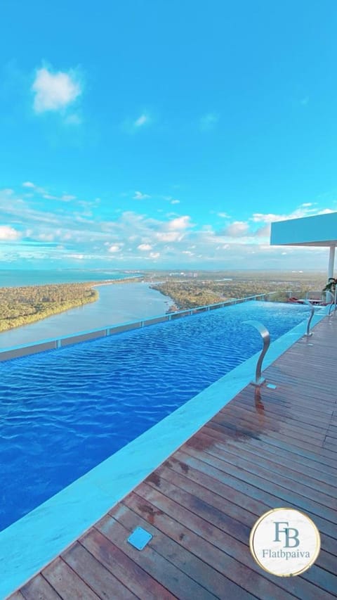 Natural landscape, Balcony/Terrace, Pool view, Sea view, Swimming pool