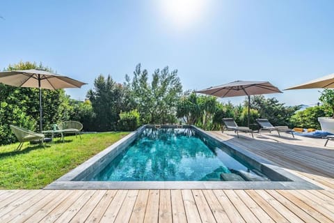 Garden, Garden view, Pool view, Swimming pool, sunbed