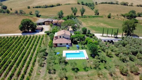 Spring, Day, Natural landscape, Bird's eye view, Garden, Garden view, Pool view, Swimming pool