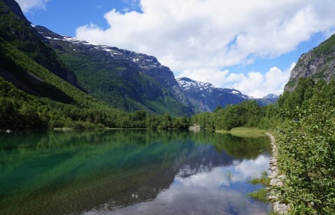 Nearby landmark, Spring, Natural landscape