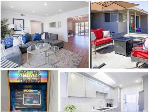 Patio, TV and multimedia, Kitchen or kitchenette, Living room