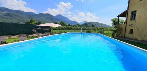 Natural landscape, Mountain view, Pool view, Swimming pool