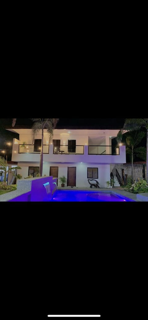 Property building, Night, Pool view