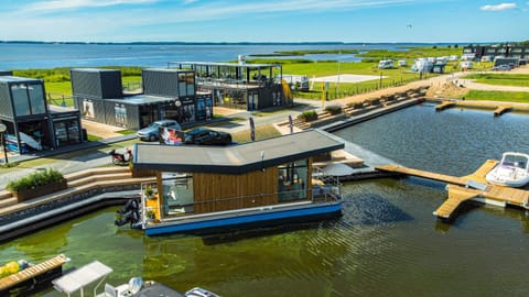 Property building, Natural landscape, Lake view