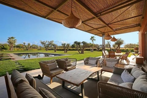 Garden, Balcony/Terrace, Seating area, Pool view