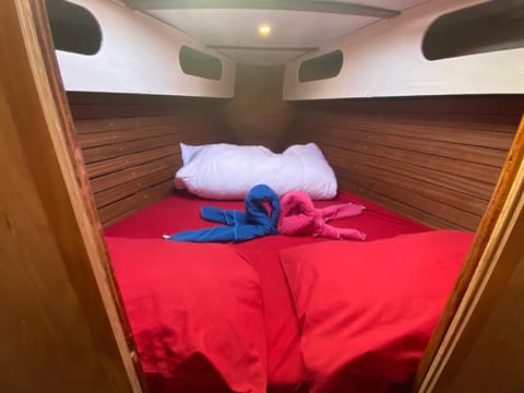 LA REGINA Docked boat in Ostia