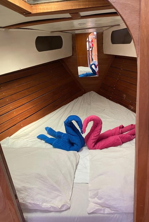 LA REGINA Docked boat in Ostia