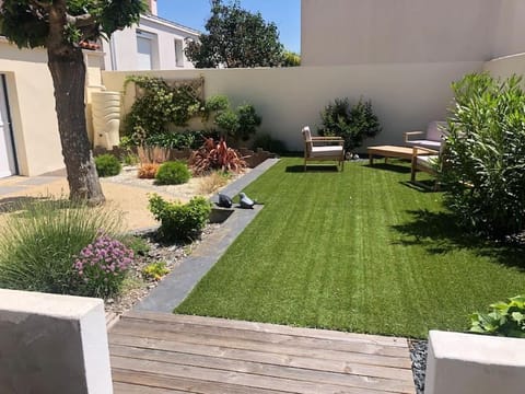 Patio, Spring, Day, Garden, Garden view