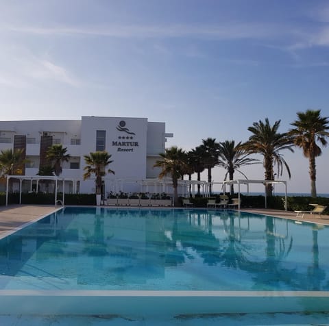 Property building, Day, Pool view, Swimming pool