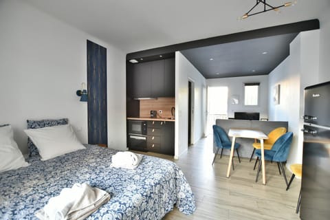 centre ville grand studio neuf climatisé +balcon Apartment in Saint-Raphael