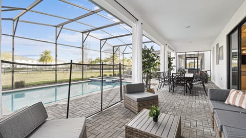 Seating area, Swimming pool