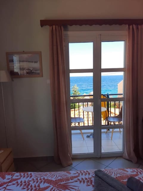 View (from property/room), Bedroom, Sea view