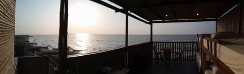 Patio, Day, Natural landscape, View (from property/room), Sea view, Sunrise, Sunset