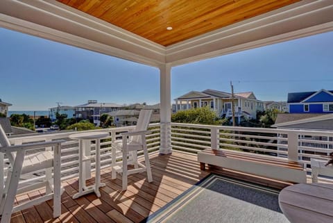 Blue Heron Ocean views at Wrightsville Beach Casa in Wrightsville Beach