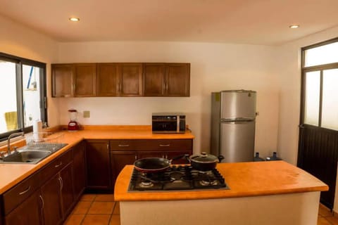 Coffee/tea facilities, Kitchen or kitchenette, minibar, stove, toaster