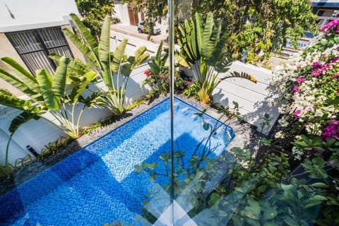 Spring, Day, Garden, Garden view, Pool view, Swimming pool, sunbed