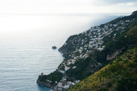 Natural landscape, Mountain view, Sea view