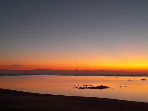 Natural landscape, Beach, Sea view, Sunrise