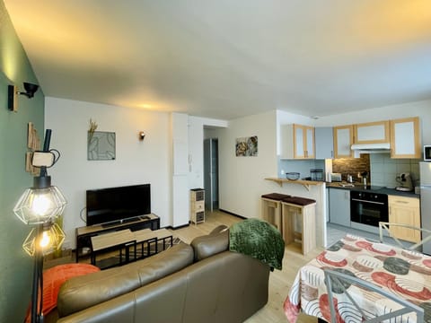 Communal lounge/ TV room, TV and multimedia, Kitchen or kitchenette, Living room, Dining area, minibar, pet friendly, stove