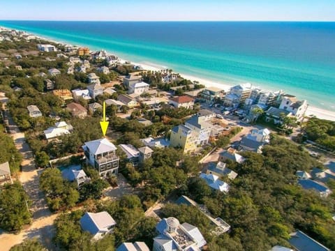 Aerial View House in Seaside