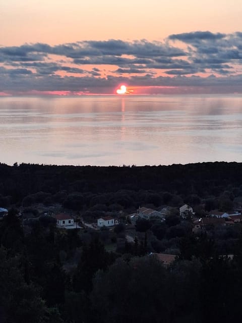 Natural landscape, Sea view, Sunset