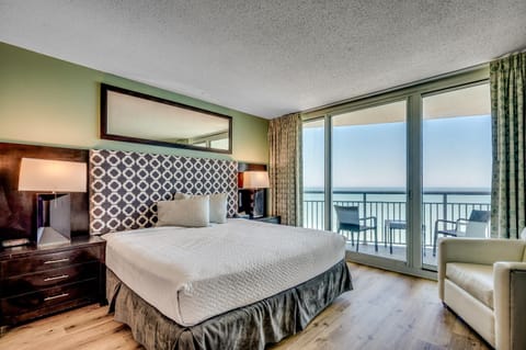 Bed, Balcony/Terrace, Photo of the whole room, Bedroom, Sea view