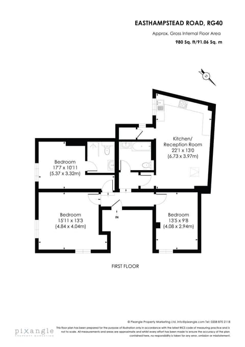 Modern 3 Bedroom Apartment - Wokingham Condominio in Wokingham