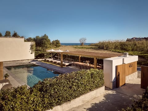 Pool view, Sea view, Swimming pool