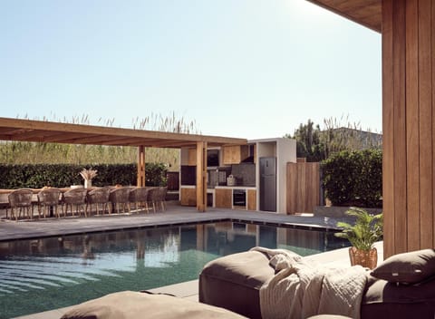 Seating area, Pool view, Swimming pool