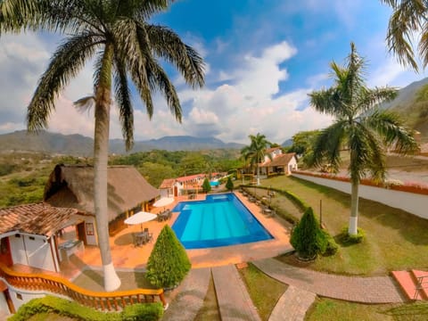 Day, Natural landscape, Mountain view, Pool view, Swimming pool