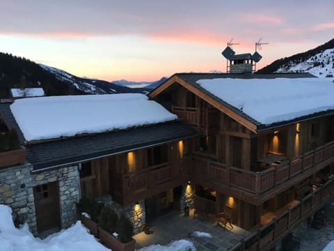 Natural landscape, Winter, Skiing, Mountain view