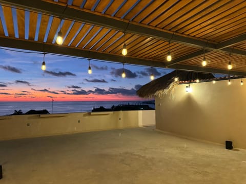 View (from property/room), Balcony/Terrace, Sea view, Sunset