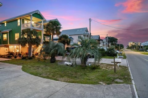 The Key lime Cabana House in Carolina Beach