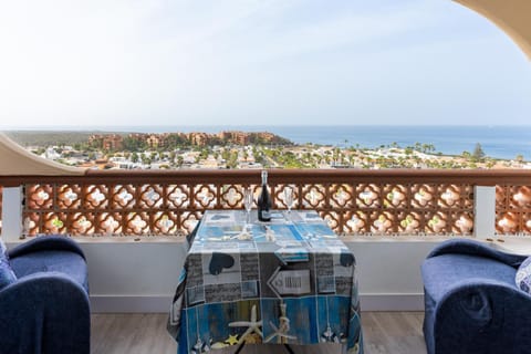 View (from property/room), Balcony/Terrace, Balcony/Terrace, Seating area, Sea view