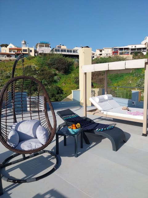 kallia's lux apt with sea view & cool jacuzzi Casa in Platanias