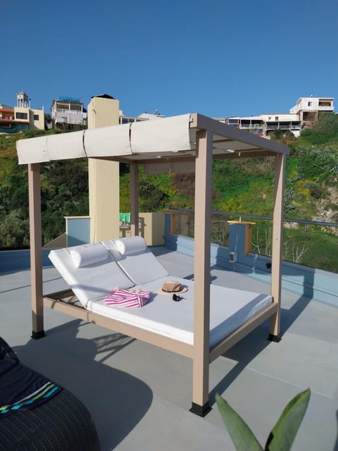 kallia's lux apt with sea view & cool jacuzzi Haus in Platanias