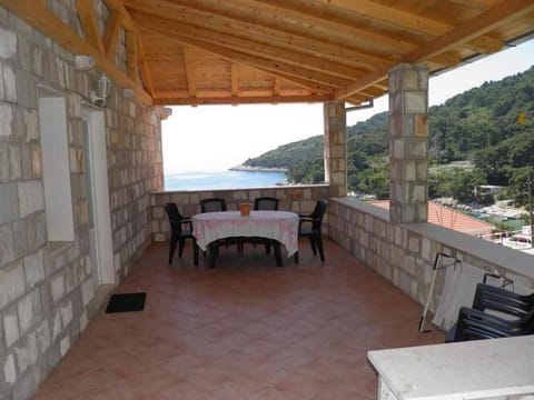 Holiday apartment in Saplunara with sea view, balcony, air conditioning, WiFi 5197-2 Condo in Korita, Mljet