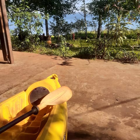 Canoeing, Lake view