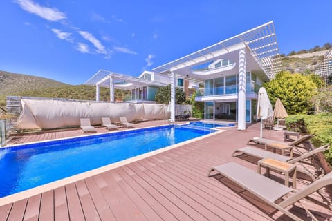 Villa Hillside 2, Sea View, 5 Bedroom, Private Pool, Luxury Design Chalet in Kalkan Belediyesi