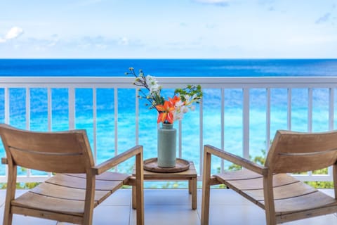 Patio, Day, Balcony/Terrace, Sea view