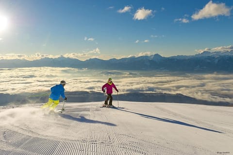 Winter, Skiing